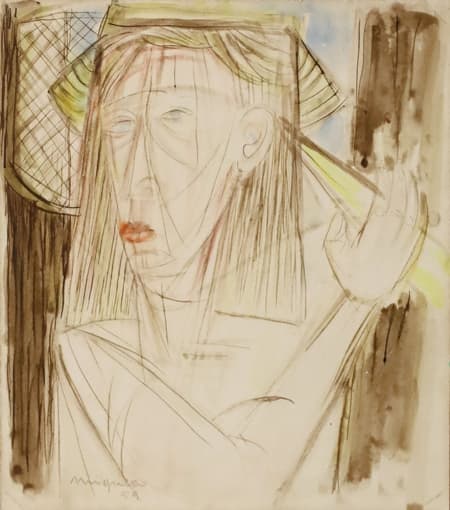 Giuseppe Migneco — Figura femminile